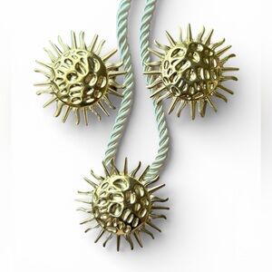 Statement Sunburst Earrings and Necklace Sun Jewelry